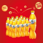 可口可乐（Coca-Cola） 芬达无糖 零卡碳酸饮料 零度 健康无糖汽水 500*12 整箱装