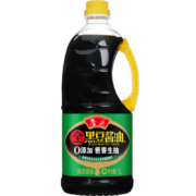 PLUS会员、概率券：luhua 鲁花 全黑豆酱油 酱香生抽 1L