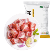 龙大肉食 猪肋排500g 冷冻免切猪排骨猪肋骨猪肋条酱卤食材 出口日本级