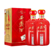 京东百亿补贴：西凤 西凤酒 凤香型年份封藏西风粮食酒 52%vol 500mL 2瓶 藏品