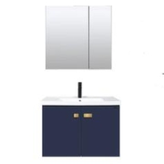 京东PLUS：FAENZA 法恩莎 陶瓷一体浴室柜套装 FDGD3621F-C（80公分）