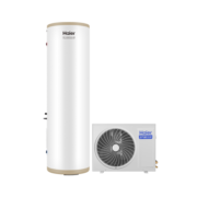 海尔（Haier）空气能热水器家用 新能源安全节能省电 空气源热泵 智能恒温恒压 全维超导涡旋速热商用中央热水器 200升速热80℃净水洗【高配款】