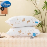 Disney 迪士尼 饱满羽丝绒卡通枕芯枕套一对装 48*74cm
