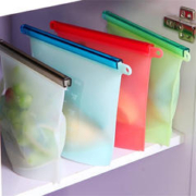 卡沐森 硅胶密封保鲜袋 1000ml*3个装
