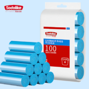 Sodolike 点断式垃圾袋 100只装 中号加厚45*50cm*5卷