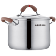 苏泊尔（SUPOR） 小红圈304不锈钢汤锅煮面煮粥热奶锅芯彩系列 RT20AA1 20CM