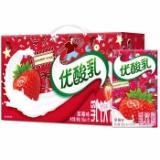 京东百亿补贴：YILI伊利 草莓味优酸乳250ml*24盒