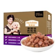 需首购、PLUS会员：麦富迪 狗湿粮肉粒包狗罐头狗零食 混合味95g*12