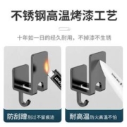 免打孔锅盖架厨房置物架菜板砧板架壁挂式不锈钢上墙挂钩收纳架子