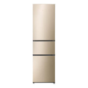 京东PLUS：Hisense 海信 BCD-207YK1FQ 直冷三门冰箱 207L 幻彩金