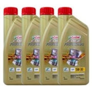 Castrol 嘉实多 极护 进口机油 汽机油 5W-30 1L*4