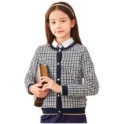 HAZZYS 哈吉斯 女童简约时尚线衣