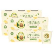 88VIP：北海牧场 小果泥酸奶 香蕉牛油果味100g*12杯