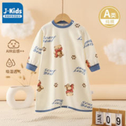 J·Kids J.KIDS 秋冬季防踢 睡衣宝宝连体衣 纯棉睡袍