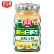PLUS会员：厨邦 麻油白腐乳 268g*1瓶