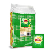 Lipton 立顿 茶叶2023年绿茶安徽黄山 袋泡茶包纸塑独立包装2g*80包