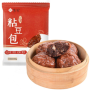 Plus会员、概率券:悦味纪 0添加 低脂肪红玉粘豆包400g 5个