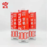 概率券：荣氏100%纯苹果汁1L大瓶装