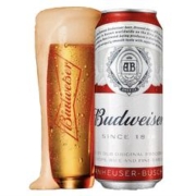 Budweiser 百威 听装啤酒 麦芽熟啤黄啤450ml*20罐