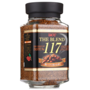 UCC悠诗诗 117黑咖啡 速溶咖啡 90g/瓶 香浓醇厚