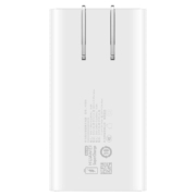 京东百亿补贴：HUAWEI 华为 P0009 氮化镓充电器 Type-C 66W+双Type-C 6A 数据线 0.5m 白色 线充套装