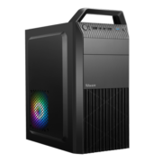 逾辉 麦芒5-U3版 便携式桌面电脑小机箱 手提式设计/前置USB3.0/立体式散热风道/支持M-ATX主板/小巧便携带