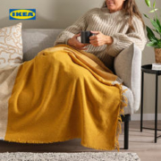 IKEA 宜家 UGGLEFLY乌格夫里休闲毯空调毯午休午睡办公室家用现代
