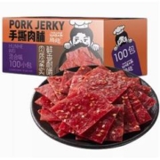 临期品：腾趣 高蛋白猪肉脯 358g（约100-110包）