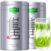限移动端、京东百亿补贴：乐品乐茶 茶叶 特级雀舌绿茶 2023新茶明前春茶嫩芽礼盒装200g