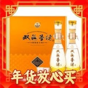春节年货礼盒：双沟 珍宝坊 圣坊 42%vol 浓香型白酒 (500ml+20ml)*2瓶