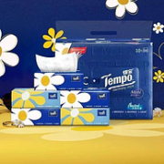 Tempo 得宝 Mini系列 小雏菊抽纸 （S码）4层80抽*10包