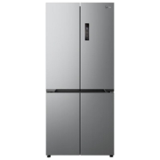 17日20点：Midea 美的 MR-455WSPZE 十字双开门冰箱 455升 流苏银