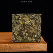 璞澜茗韵 2022年福鼎白茶明前春茶白牡丹茶砖磻溪产区高山紧压茶叶 白牡丹茶砖 100克
