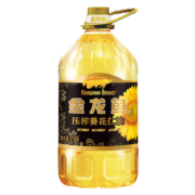 金龙鱼 食用油 物葵仁原香 脱壳螺旋葵花籽油6.18L