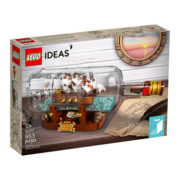 乐高（LEGO） 创意Ideas典藏瓶中船经典怀旧玩具粉丝收藏圣诞节礼物 92177 典藏瓶中船