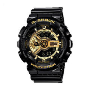 CASIO 卡西欧 G-SHOCK系列 51.2毫米石英腕表 GA-110GB-1A