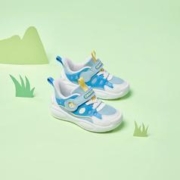 QIAODAN 乔丹 男童运动鞋春季新款婴童舒适透气魔术贴宝宝学步鞋