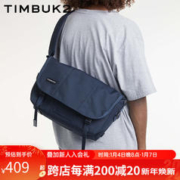 TIMBUK2 天霸 邮差包斜挎单肩电脑包潮流休闲运动包男女单肩斜跨通勤包 深蓝色环保料 XS
