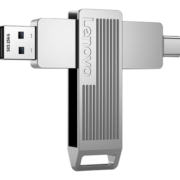 联想（Lenovo）128GB Type-C USB3.2 手机电脑U盘SX5Pro 读500MB/s 写430MB/s 全金属双接口 办公多功能 银色