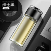 高硼硅双层茶水分离杯 330ml