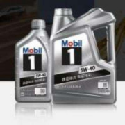 Mobil 美孚 保养单次卡 银美孚1号汽机油5W-40 SP级 5L 含机滤包安装