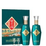 泸州老窖 泸州福 福香千里 绿宝石礼盒 浓香型 52%vol 500mL *2坛