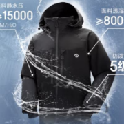 京东百亿补贴：京东京造 穿山甲系列 滑雪棉服 户外秋冬加厚外套男女 黑色