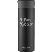 乐扣乐扣（lock&lock）缤纷保温杯 LHC4014BLK（330ml）黑色