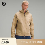 lululemon 丨Wool-Blend 男士羊毛混纺拉链连帽衫 LM3EX1S 沙漠沙色 M