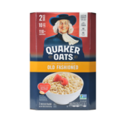 桂格美国进口QUAKER传统纯燕麦片早餐营养燕麦片4.52kg