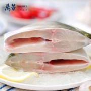 万景 生态原条金鲳鱼550g (1条) 北海湾海鱼 新鲜急冻 海鲜水产 生鲜