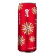 SNOWBEER 雪花 啤酒（Snowbeer） 节庆红罐8度500ml*12听 年货送礼 喜庆礼盒