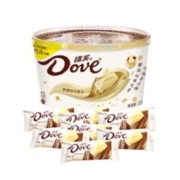 PLUS会员：德芙（Dove）奶香白巧克力 分享碗装252g
