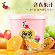 百亿补贴：喜之郎 蒟蒻果冻 0脂果汁果冻 5口味 520g *1桶